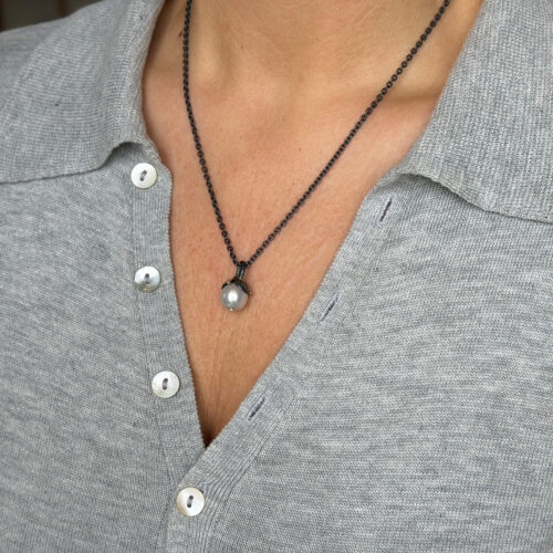 urban leaf drop perle vedhæng (l)