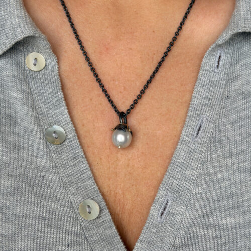 urban leaf drop perle vedhæng (l)