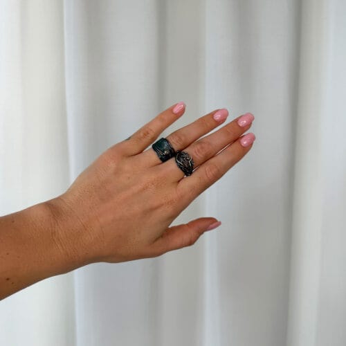 ring hubble silver