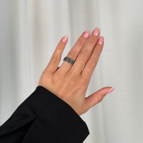 ring jackie triple pavé