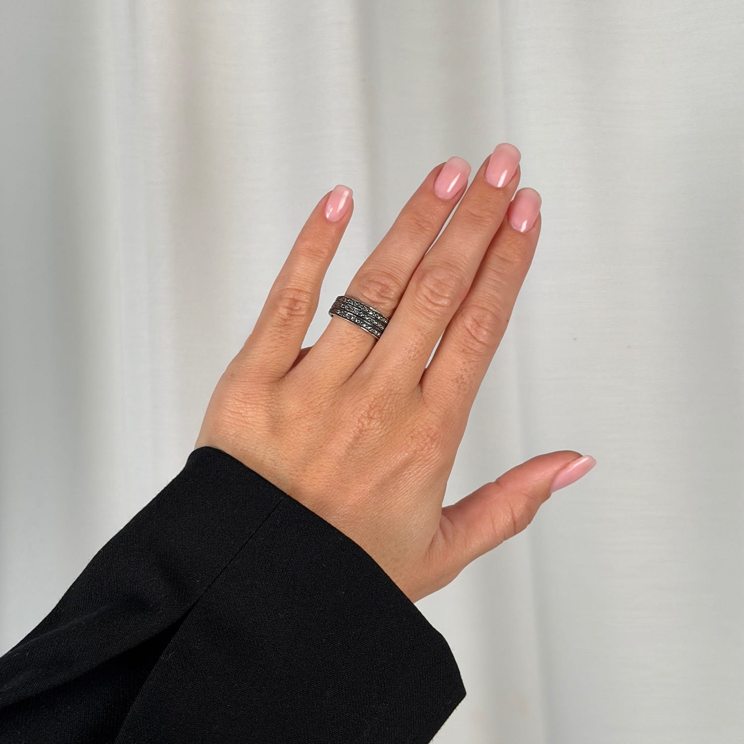 ring jackie triple pavé