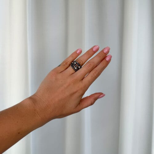 zeus tribeca perle ring