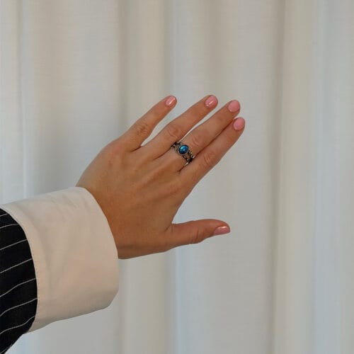 ring cara rainbow moon