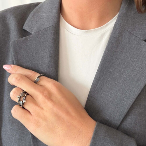 ring louise aquamarine