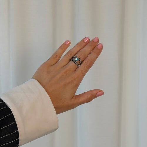 ring zeus dubeca rainbow moon