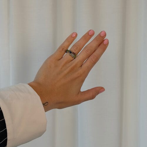 ring elisabeth cabochon