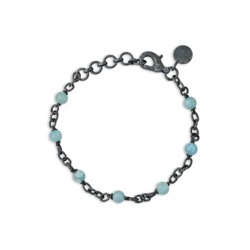 Bracelet with blue stones