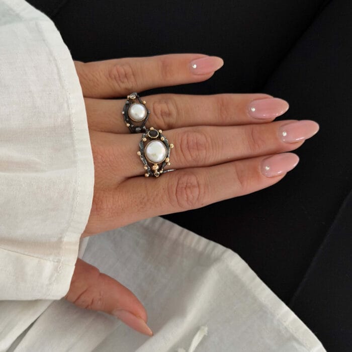 urban harlem buds perle ring