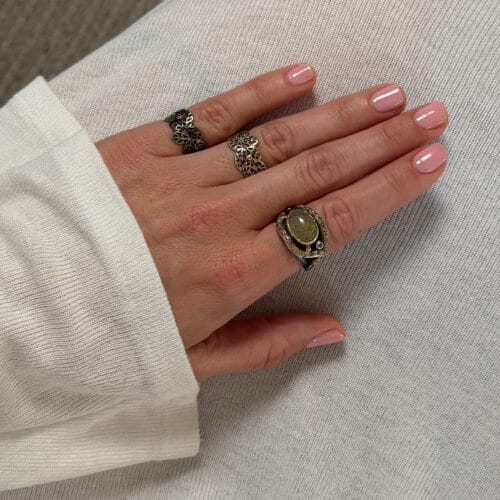 ring kensho rutile quartz