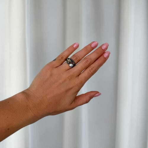 ring dubeca keshi flower