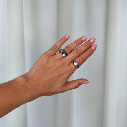 ring dubeca keshi flower