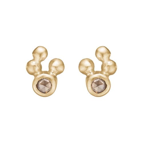 Rose Ørestikkere som diamant øreringe