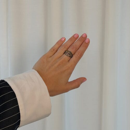 grace triple garden mix ring