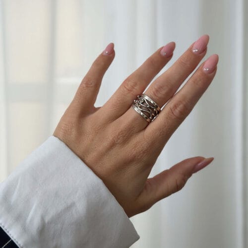 benedict silver ring