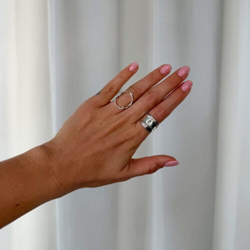 lotus oval ring