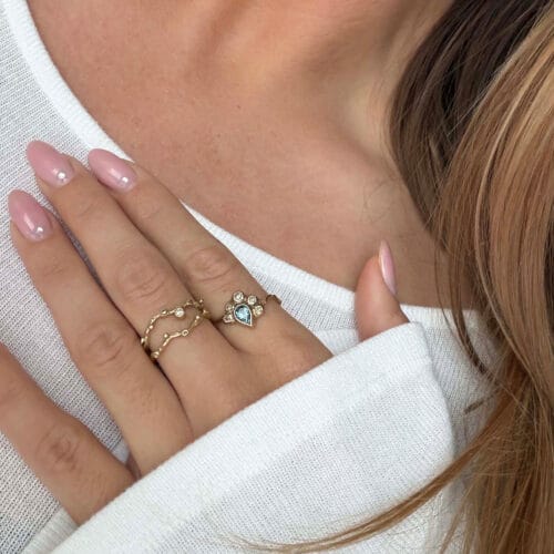 zenith blue emperor guldring