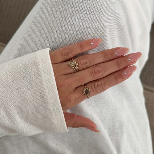 zenith aphrodite rose ring