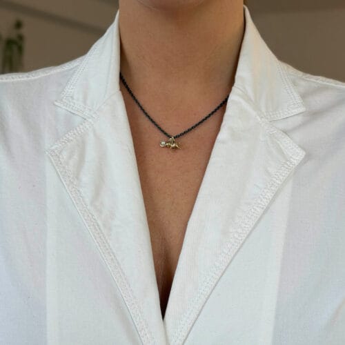 hannibal guld elefant vedhæng