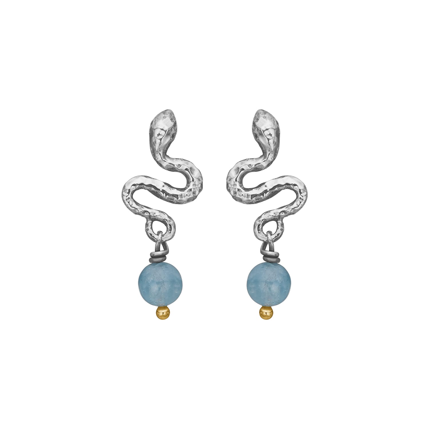 serpent silver aqua