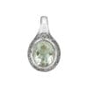 frida pavé green amethyst large
