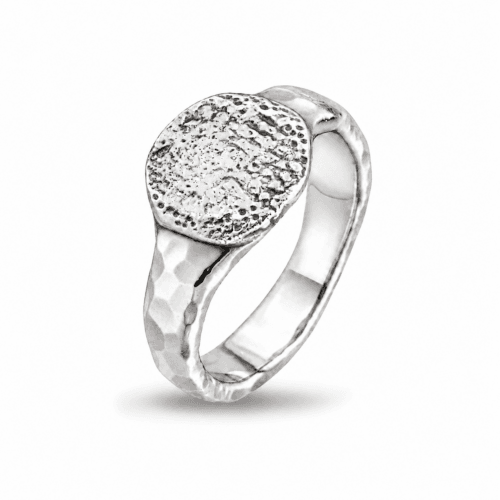 mani coin polished ring