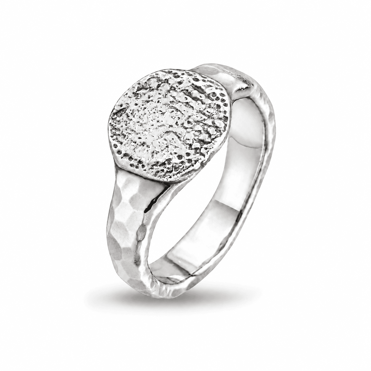 mani coin polished ring
