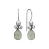 Rose Buds Drop Prehnite ørehængere
