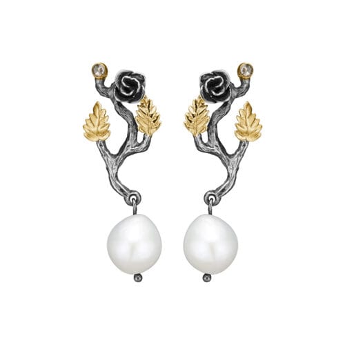 Aphrodite Rose Pearl (S) ørestikkere