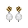Aphrodite Golden Rose Pearl ørestikkere