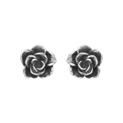Aphrodite Silver Rose ørestikkere
