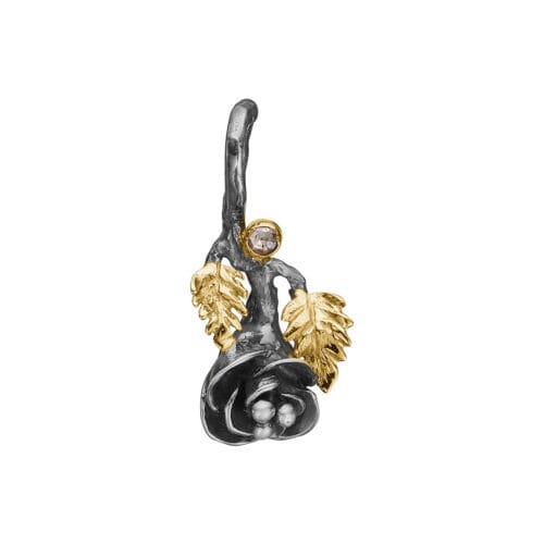 Aphrodite Silver Rose vedhæng
